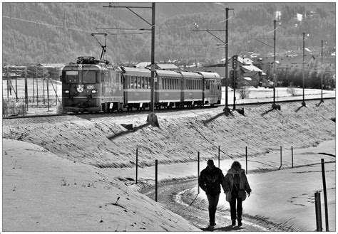 R1948 Nach Scuol Tarasp Mit Der Ge 4 4 II 620 Zernez Zwischen Samedan