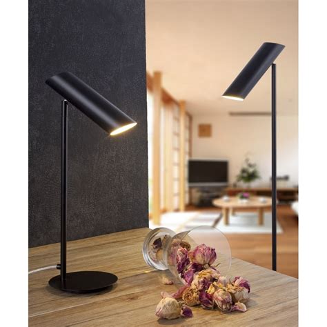 L Mpara Sobremesa Dise O Minimalista Orientable Admite Luz Led