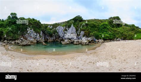 Playa De Gulpiyuri Hi Res Stock Photography And Images Alamy