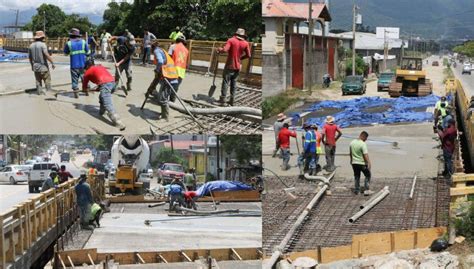 Así Avanza La Pavimentación De La Trocha Sur En La 27 Calle De San