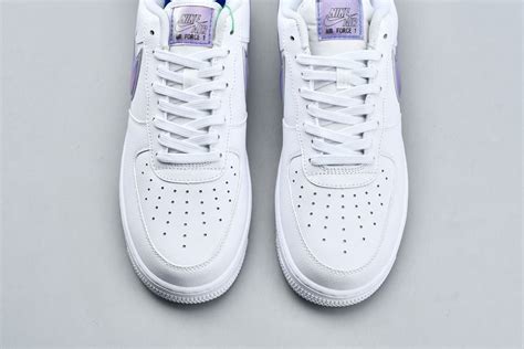 Nike Air Force 1 Low Oversized Swoosh” Whitepurple