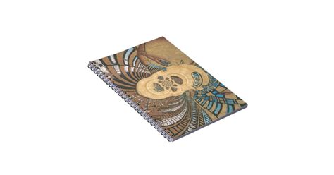 Ancient Egyptian Papyrus Art Design Notebook Zazzle