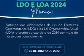 Consulta P Blica Para A Elabora O Da Ldo E Loa Para Prefeitura