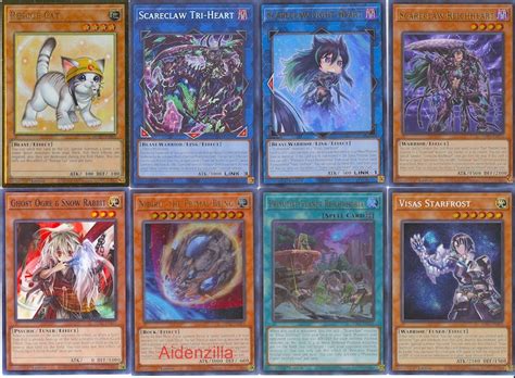 Yugioh Scareclaw Deck Tri Heart Light Heart Reichheart Etsy