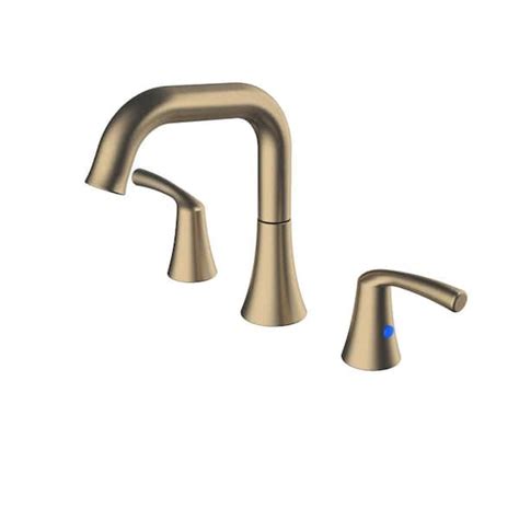 Waterpar In Widespread Double Handle Bathroom Faucet With Pop Up