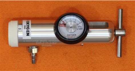 Pin Index Oxygen Regulator With Barb Outlet Medicare