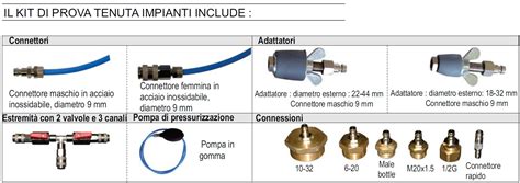 Micro Manometro Per La Prova Di Tenuta Degli Impianti Rete Gas Completo