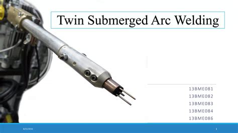 Submerged Arc Welding Ppt