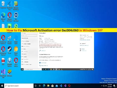 Solucione El Error De Activaci N De Microsoft Xc C En Windows