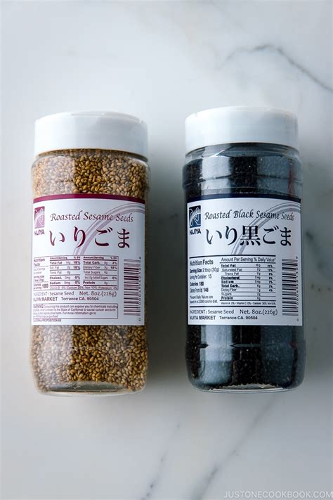 Sesame Seeds • Japanese Pantry • Just One Cookbook