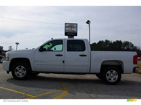 2009 Summit White Chevrolet Silverado 1500 Lt Crew Cab 13176077 Photo 2 Car