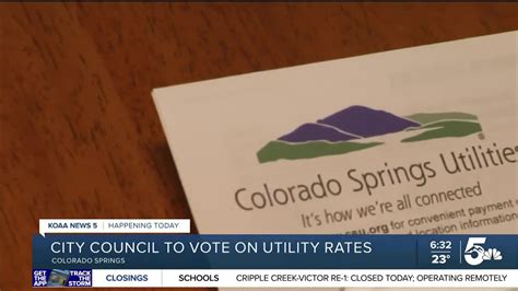 Colorado Springs City Council Votes To Lower Utility Bills