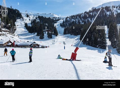 Flaine ski station in Grand Massif, French Alps Stock Photo - Alamy