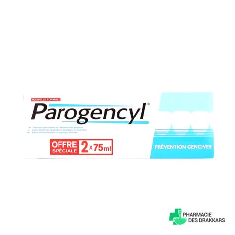 Dentifrice Prévention Gencives Parogencyl