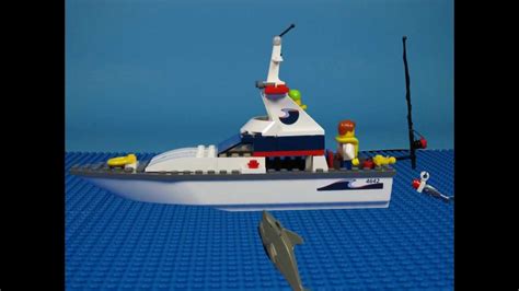 LEGO CITY Fishing Boat 4642 YouTube