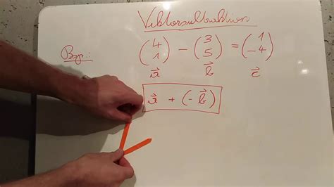 Vektoren Subtrahieren Geometrisch YouTube