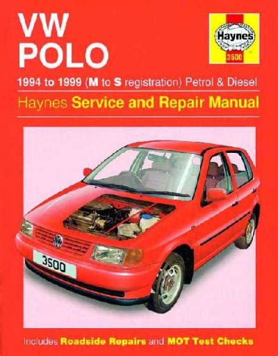 Vw Volkswagen Polo 1994 1999 Haynes Service Repair Manual Sagin