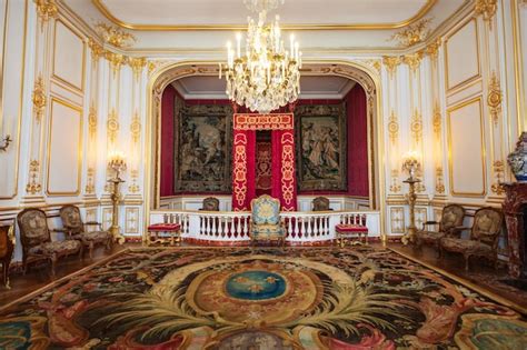 Premium Photo | Chateau de Chambord castle interior