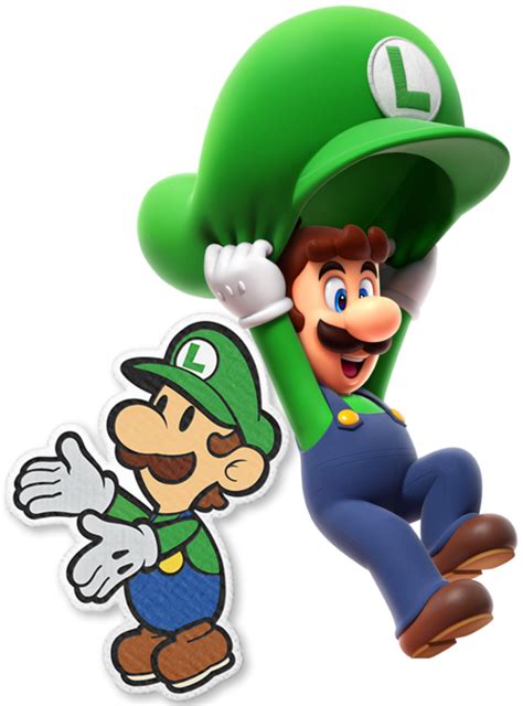 Luigi And Paper Luigi By Noe0123 On Deviantart