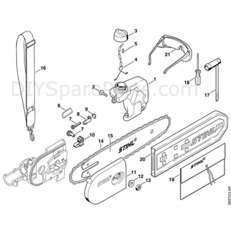 Stihl Ht 75 Pole Pruner Ht75 Parts Diagram L Oil Tank