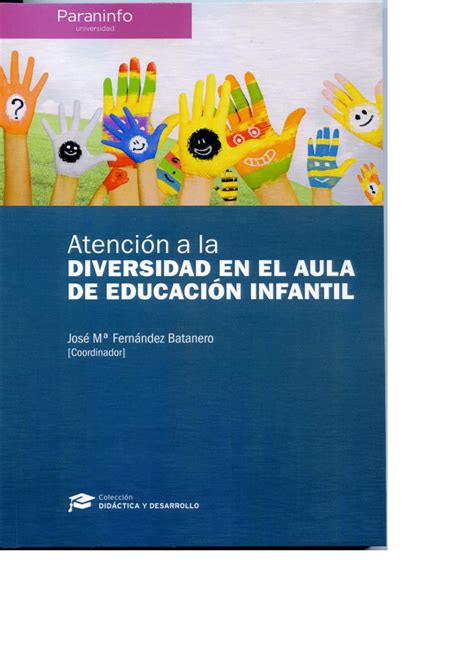 Pdf Atenci N A La Diversidad En El Aula De Educaci N Infantil