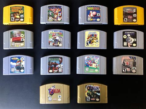 My N64 Games Collection Rn64