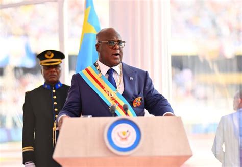 Rdc F Lix Tshisekedi D Termin Maintenir Allum Le Feu Sacr De