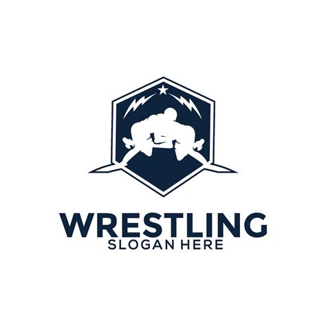 Wrestling logo template, Wrestling Sport logo vector template 28752916 ...