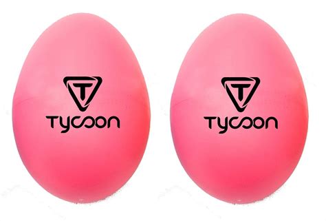 Tycoon Percussion Plastic Egg Shakers Pink Te P Amazonca Musical