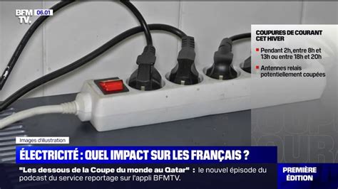 Coupures d électricité quel impact sur les Français cet hiver