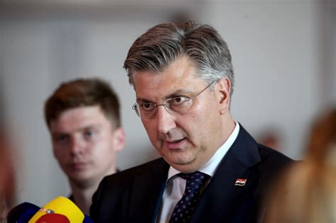 UŽIVO Plenković o Milanoviću Uobičajeni repertoar vulgarnosti