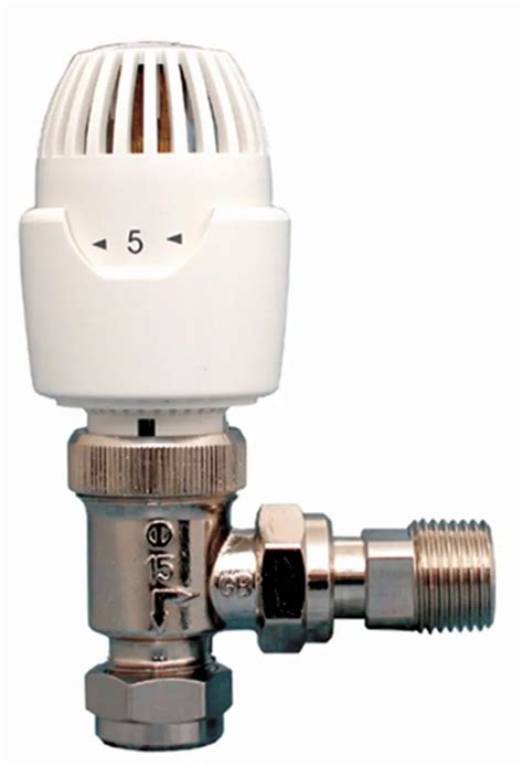 Angled Thermostatic Radiator Valve Trv 15mm Buy Angled Thermostatic