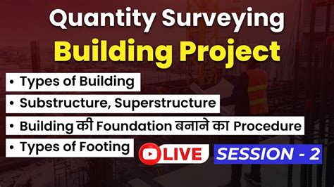 Quantity Surveying Course Live Class Building Project Session