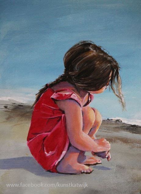 Pin By Rakefet Lerer On Art Crafts Beach Drawing Painting Of Girl