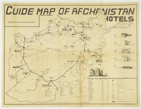Afghanistan Hotel Map Guide Map Of Afghanistan Hotels Managed By Hotel