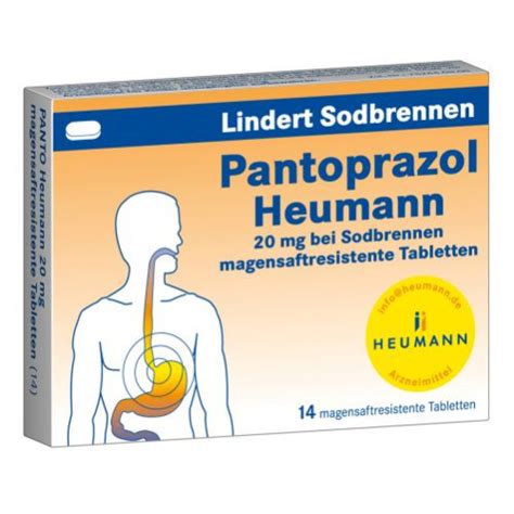 Pantoprazol Heumann Mg Bei Sodbrennen Msr Tabl St