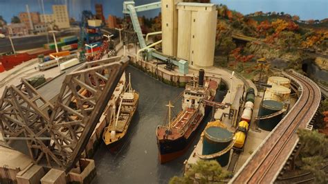 Wrightsville Port N Scale Waterfront Layout