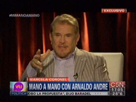 Arnaldo André La Violencia En La Televisión No Es Un Buen Ejemplo Para