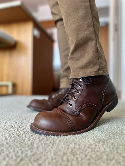 Iron Ranger In Amber Harness Aka Red Wing 8111 Freshly Conditioned R Redwingshoes