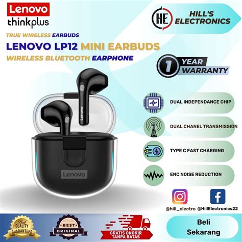 Jual Thinkplus Lenovo Lp1 Pro True Wireless Bluetooth Earbuds Tws Merah Muda Shopee Indonesia