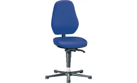 Chaise Bureau Laboratoire Basic 3 Sur Patins Et Avec Marchepieds