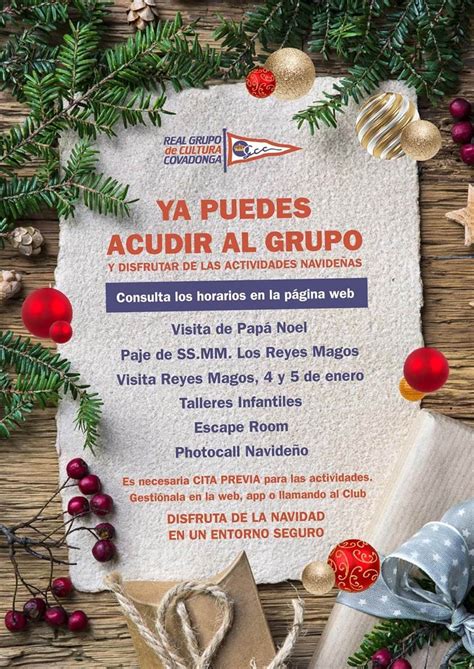 Conoce Las Actividades Infantiles De Navidad Rgcc Real Grupo De