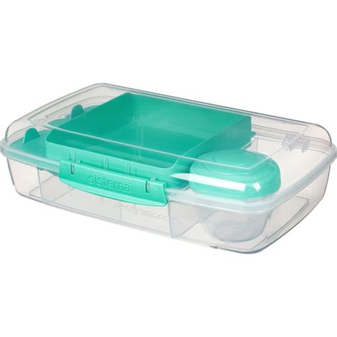 Sistema To Go Bento Madkasse L Minty Teal Madkasser Hjem