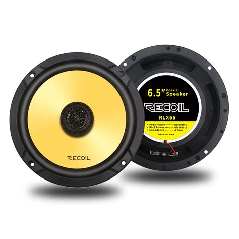 Rlx65 Level 3 Series 6 5 Inch Car Audio Coaxial Speaker System China