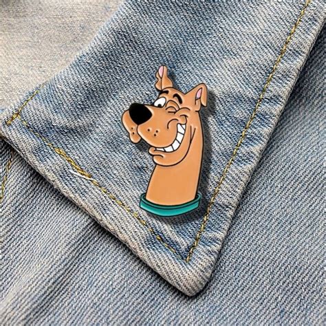 Scooby Dooby Doo Cartoon Enamel Pin Character Cute Enamel Pin Funny