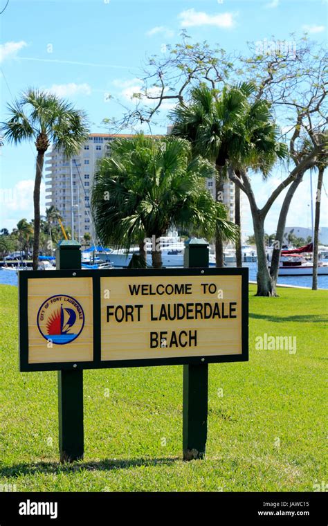 Fort Lauderdale Florida February Welcome To Fort Lauderdale Beach