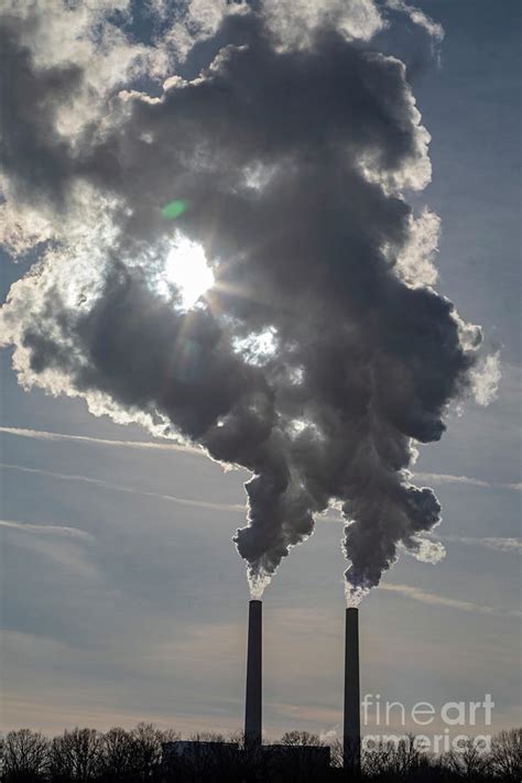 Coal Fired Power Plant 2 By Jim Westscience Photo Library