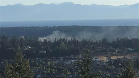 Update Brush Fire In Nanaimo Now Under Control