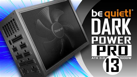 1600 Watts of Raw Power! Be Quiet! Dark Power Pro 13 PSU Overview - YouTube