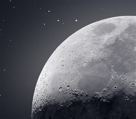 Cette Incroyable Photo Ultra Détaillée De La Lune Est Composée De 50